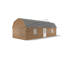Side Lofted Barn 14x32 - Image 3