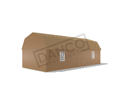 Side Lofted Barn 14x32