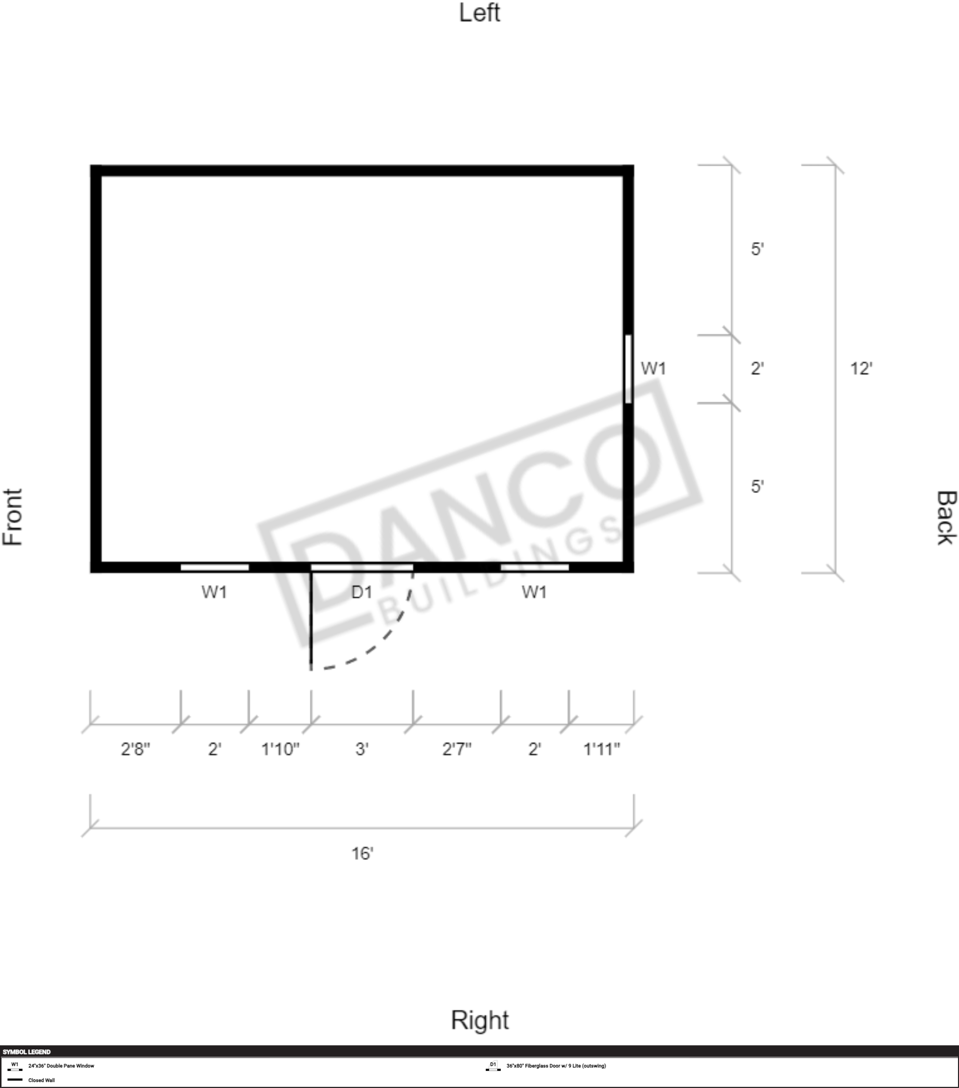 Utility Shed 12x16 - Image 2