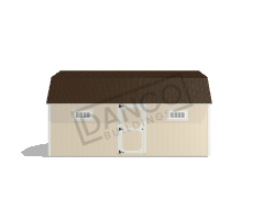 Lofted Barn Garage 12x20 - Image 4
