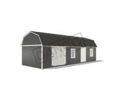Side Lofted Barn 12x32