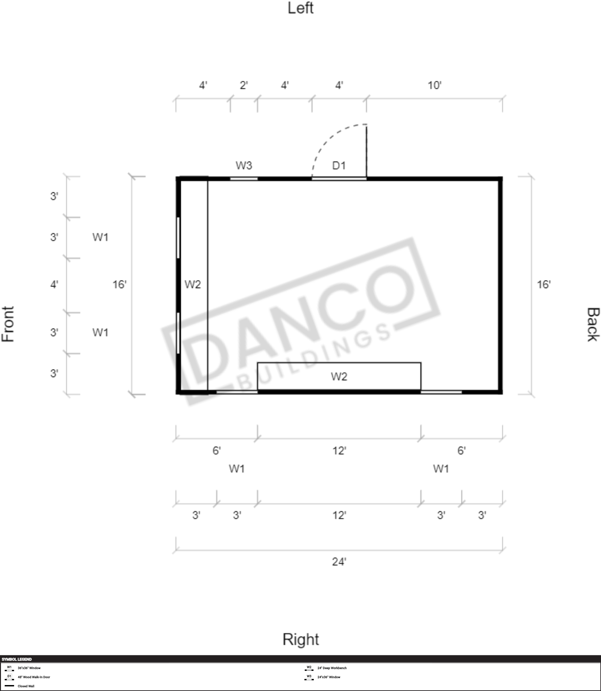 Garden Shed 16x24/240497 - Image 2