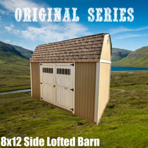 Side Lofted Barn 8x12/240189
