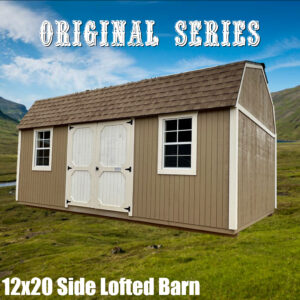 Side Lofted Barn 12x20/240177 R