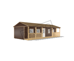 Side Porch Cabin 20x36