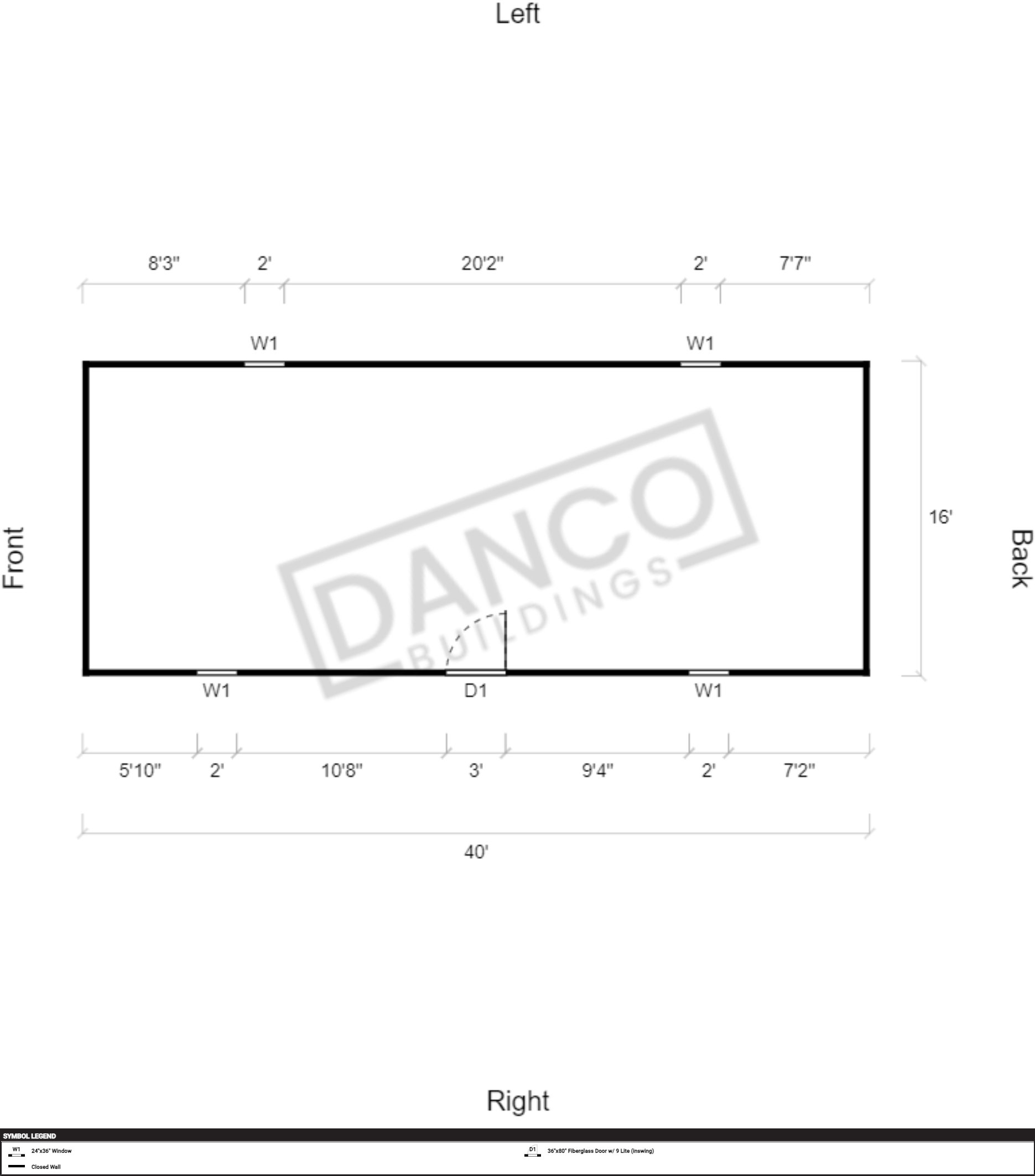 Utility Shed 16x40 - Image 2