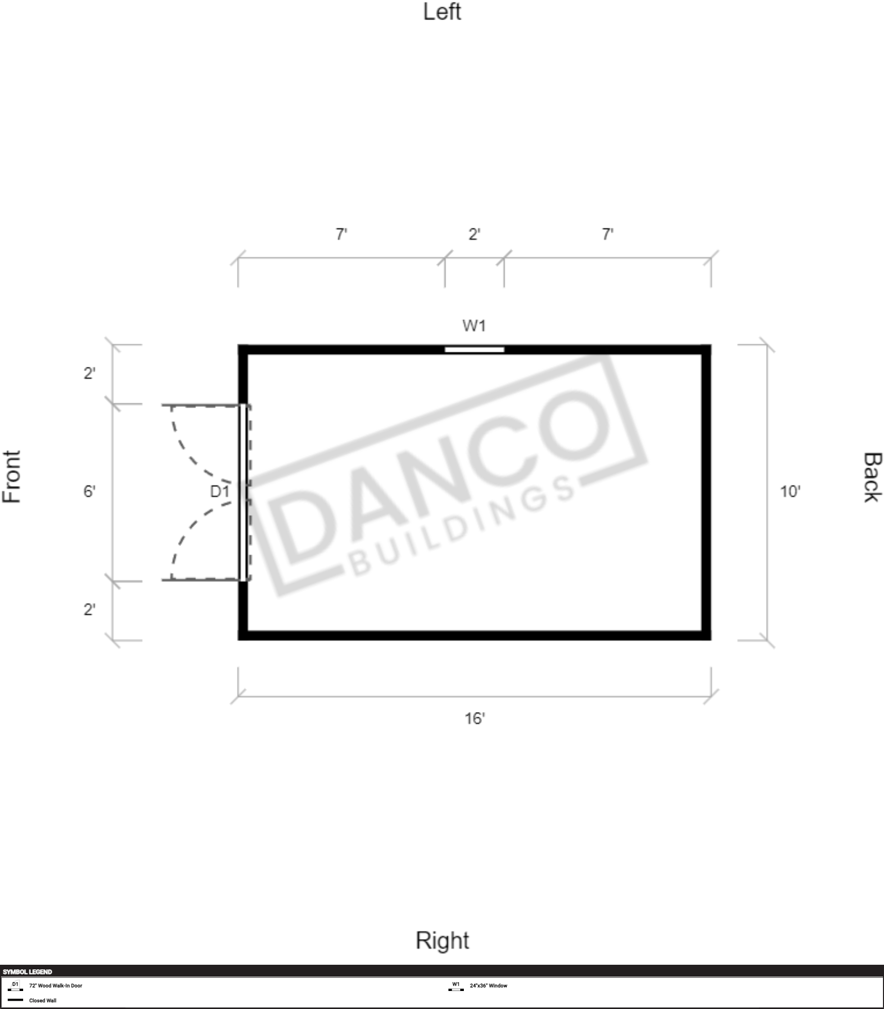 Utility Shed 10x16 - Image 2