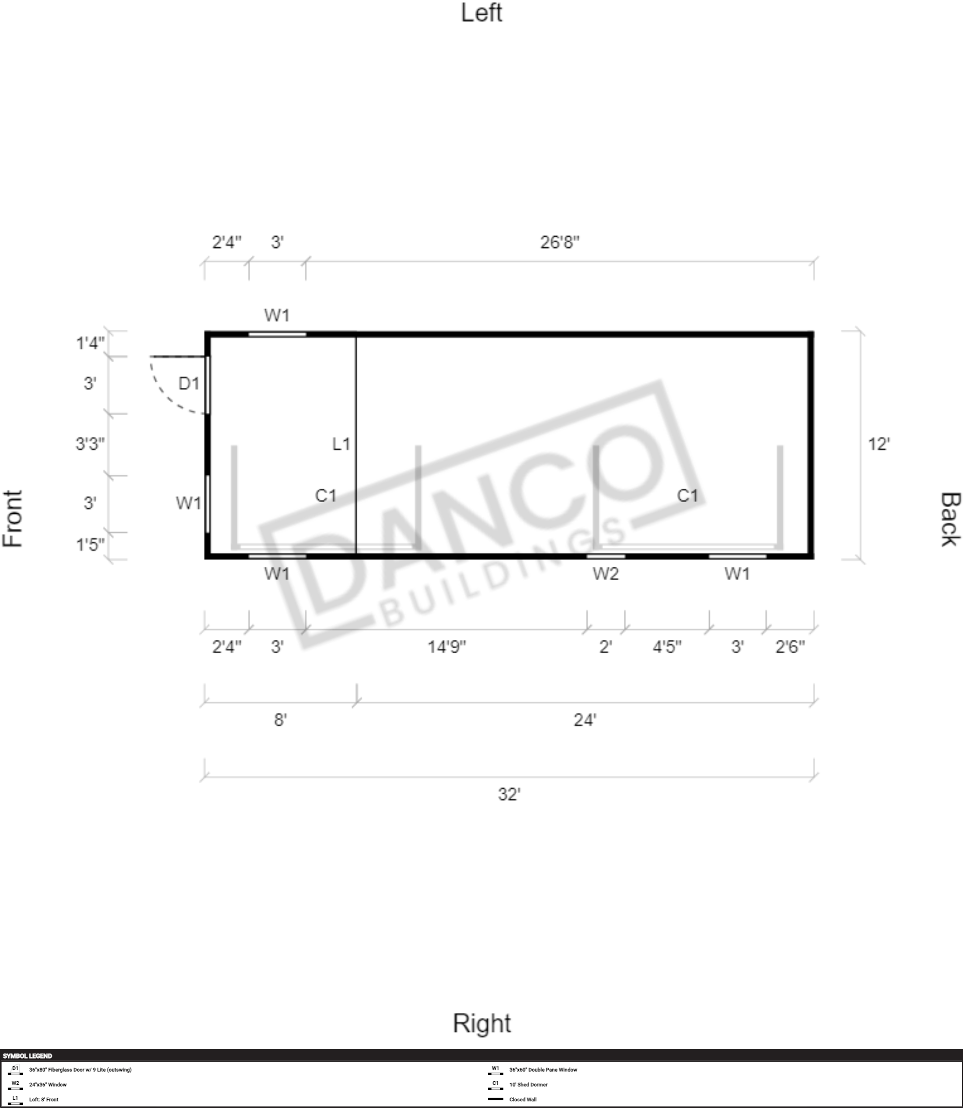 Garden Shed 12x32 - Image 2