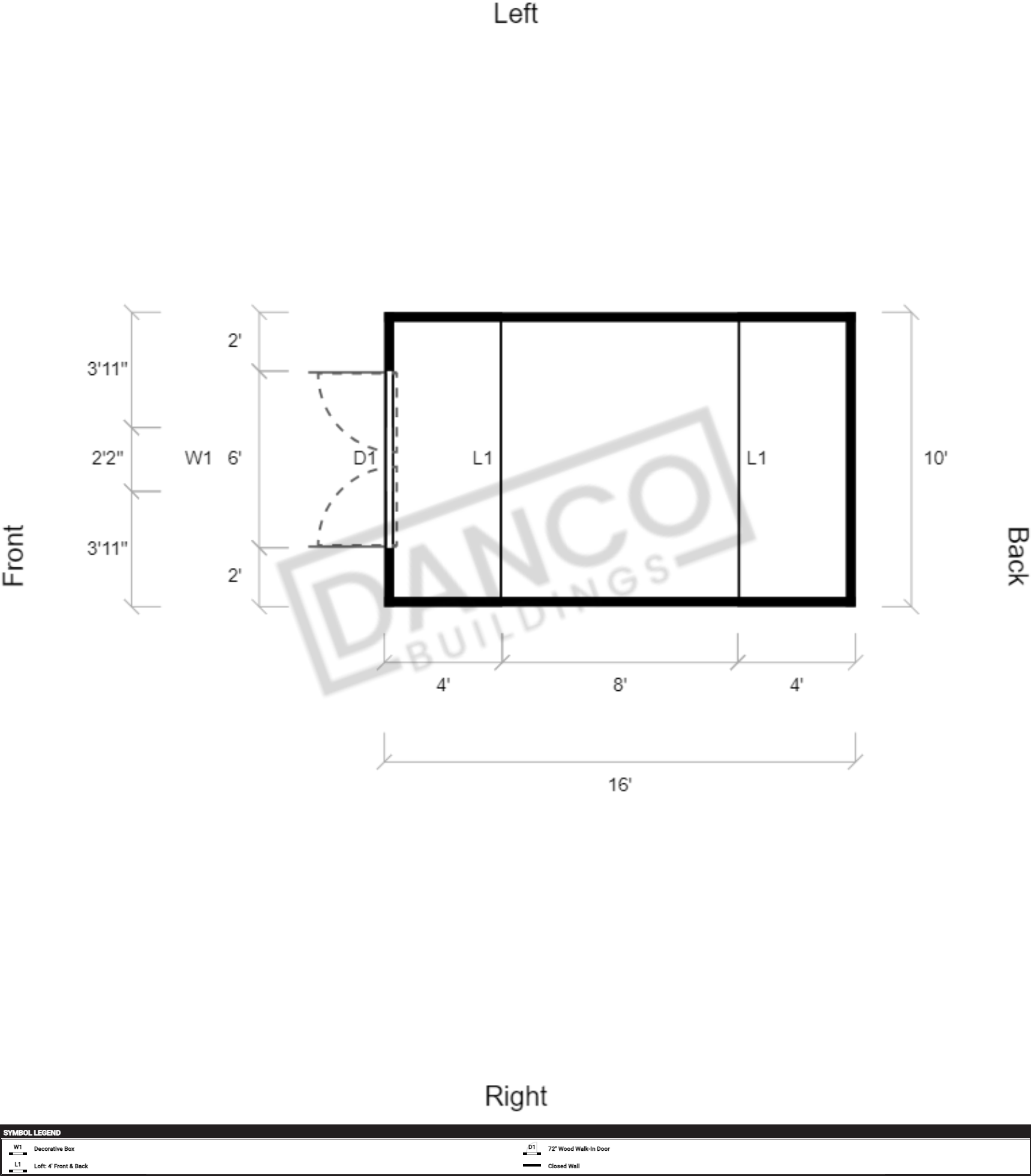 Lofted Barn 10x16 - Image 2
