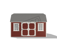Side Lofted Barn 12x16 - Image 3