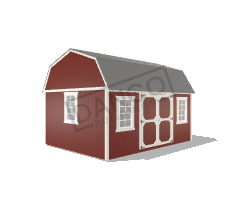 Side Lofted Barn 12x16