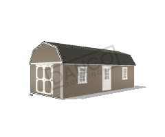 Side Lofted Barn 12x28