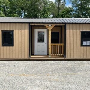 Center Side Porch Cabin 12x28/240055 R