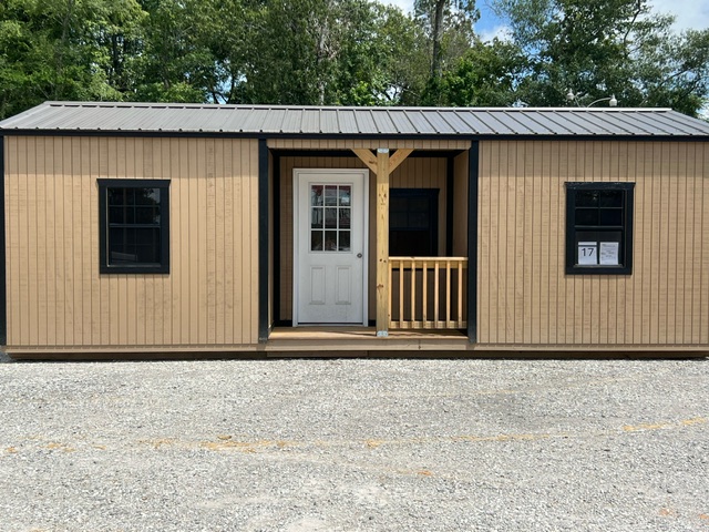 Center Side Porch Cabin 12x28/240055 R