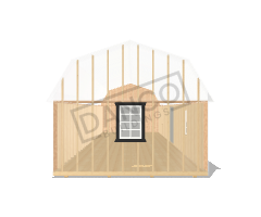 Side Lofted Barn 14x40 - Image 6