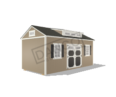 Dormer Shed 10x20