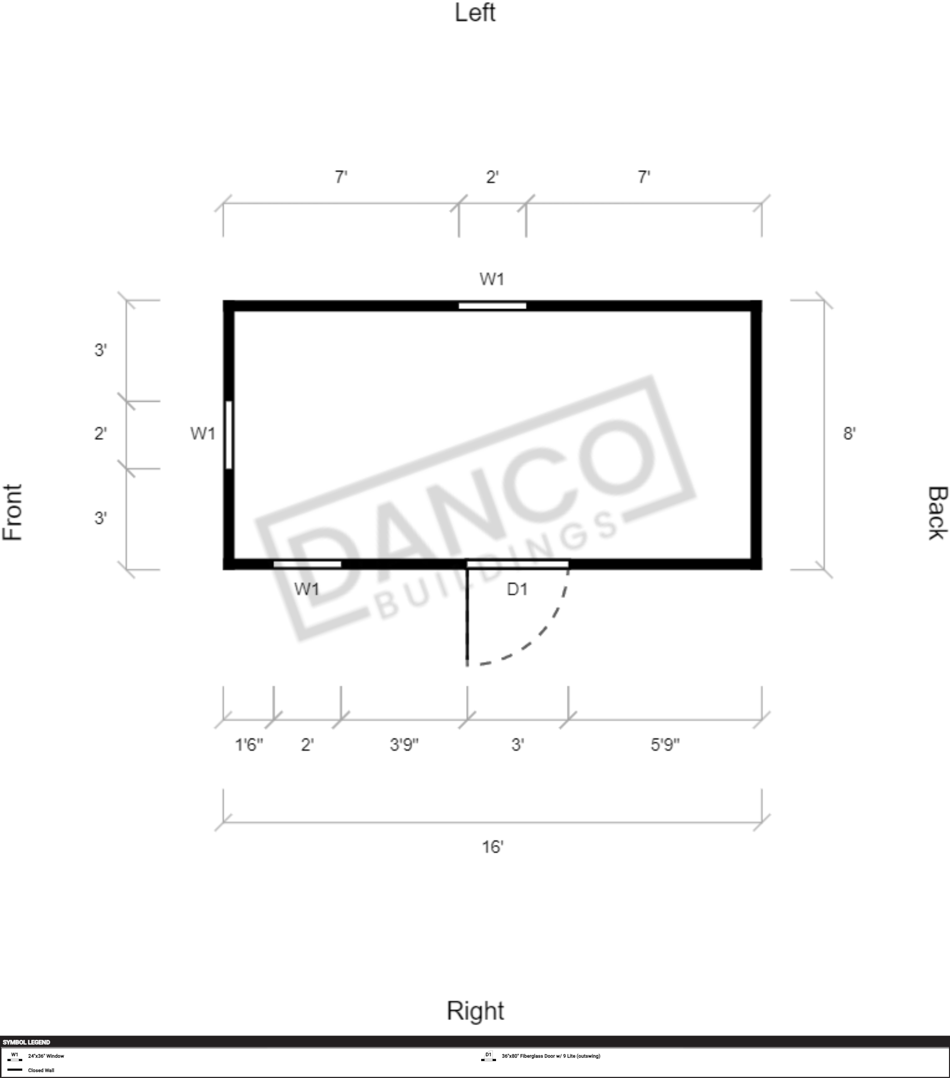 Garden Shed 8x16 - Image 2
