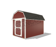 Economy Wood Lofted Barn 8x12