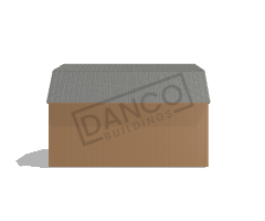 Lofted Barn Garage 12x16 - Image 4