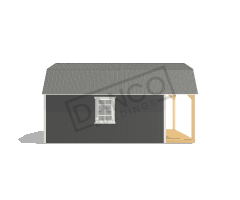 Lofted Barn Cabin 12x20 - Image 4