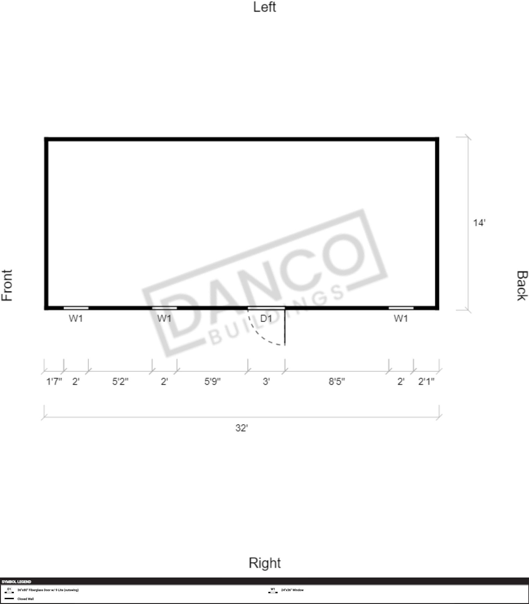 Garden Shed 14x32/240398 - Image 2