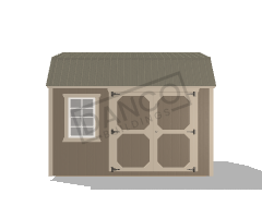Side Lofted Barn 8x12 / 240316 - Image 4