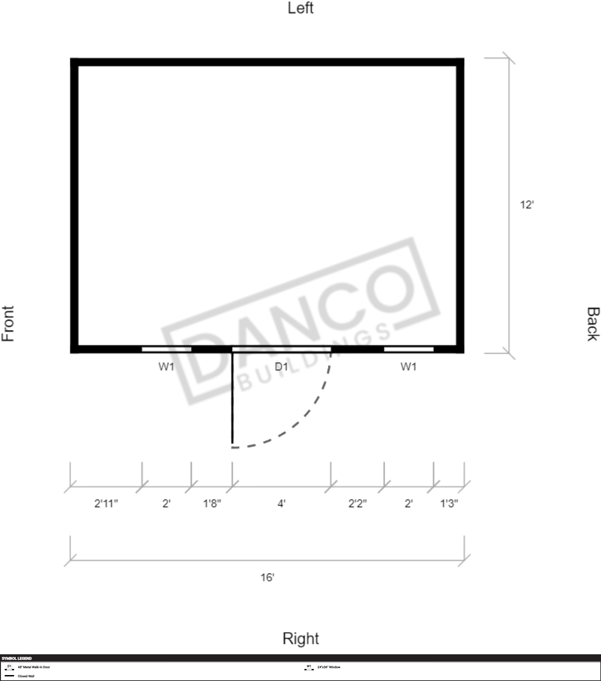 Garden Shed Premium 12x16 - Image 2