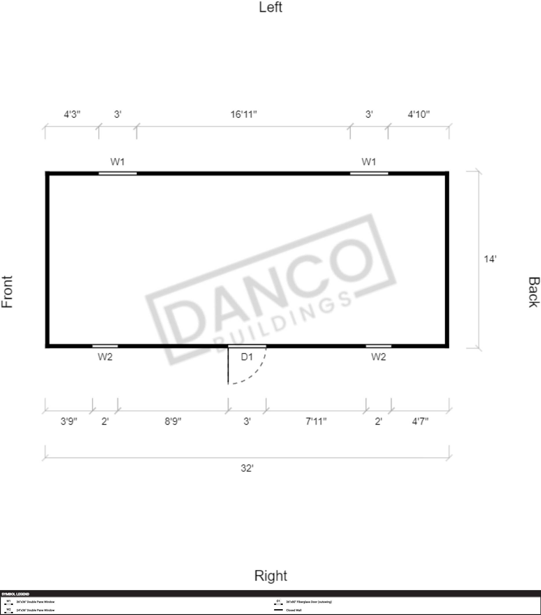 Utility Shed 14x32 - Image 2