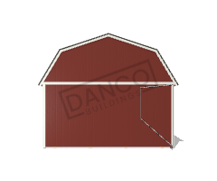 Side Lofted Barn 14x24 - Image 6