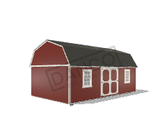 Side Lofted Barn 14x24