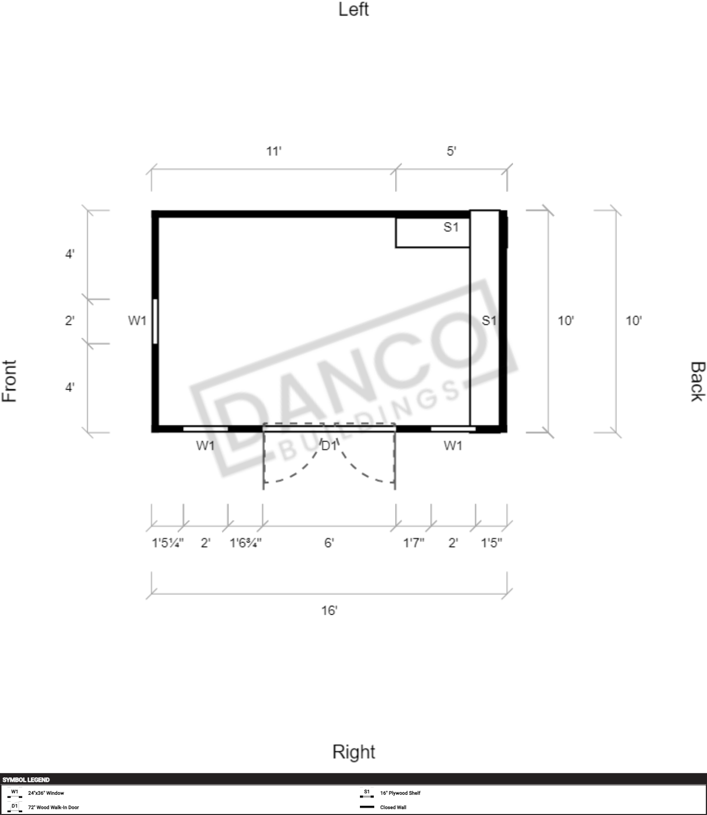 Garden Shed 10x16 - Image 2