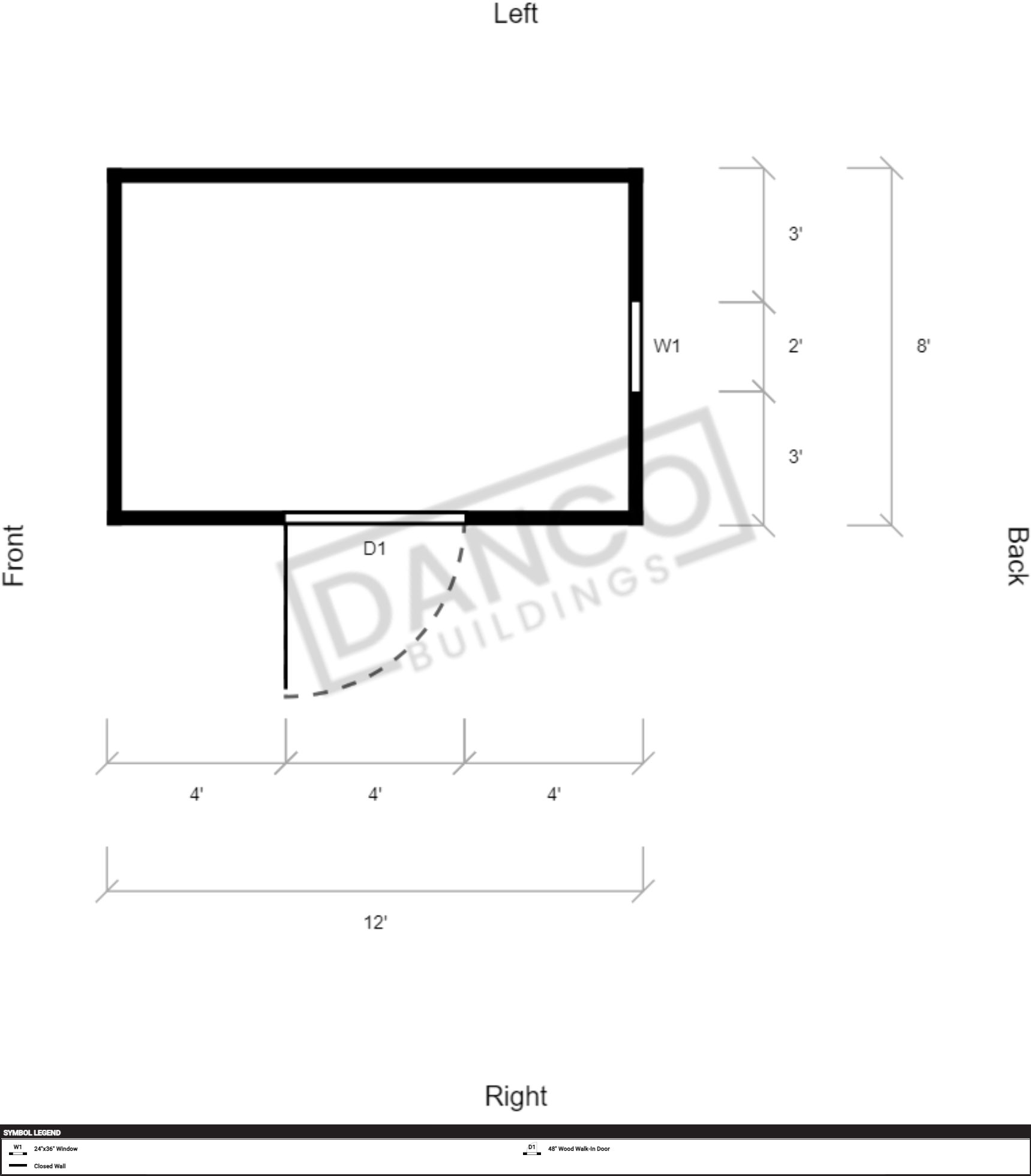 Garden Shed 8x12 - Image 2