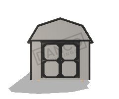 Economy Wood Lofted Barn 10x16 - Image 5