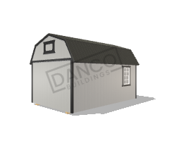 Economy Wood Lofted Barn 10x16