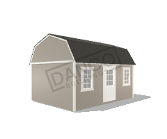 Side Lofted Barn 12x16