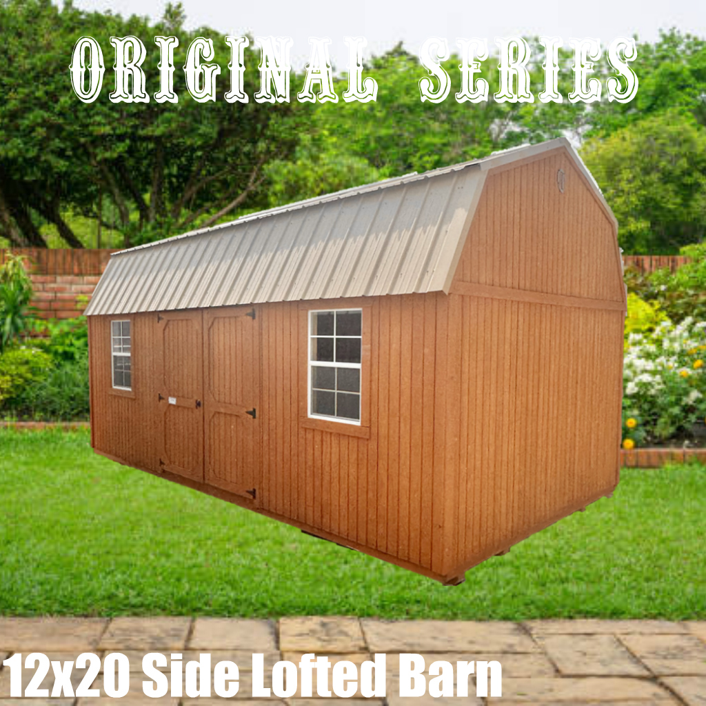 Side Lofted Barn 12x20/248298