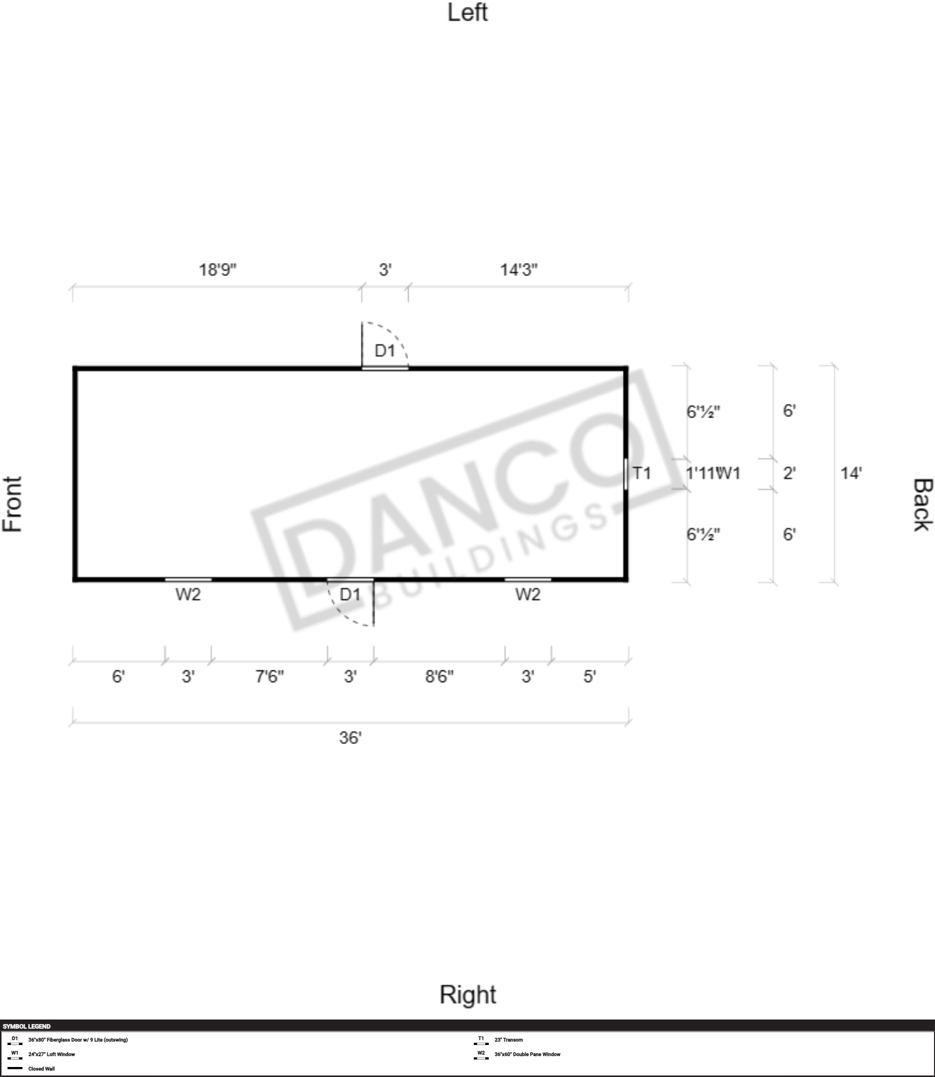 Dormer Shed 14x36 - Image 2