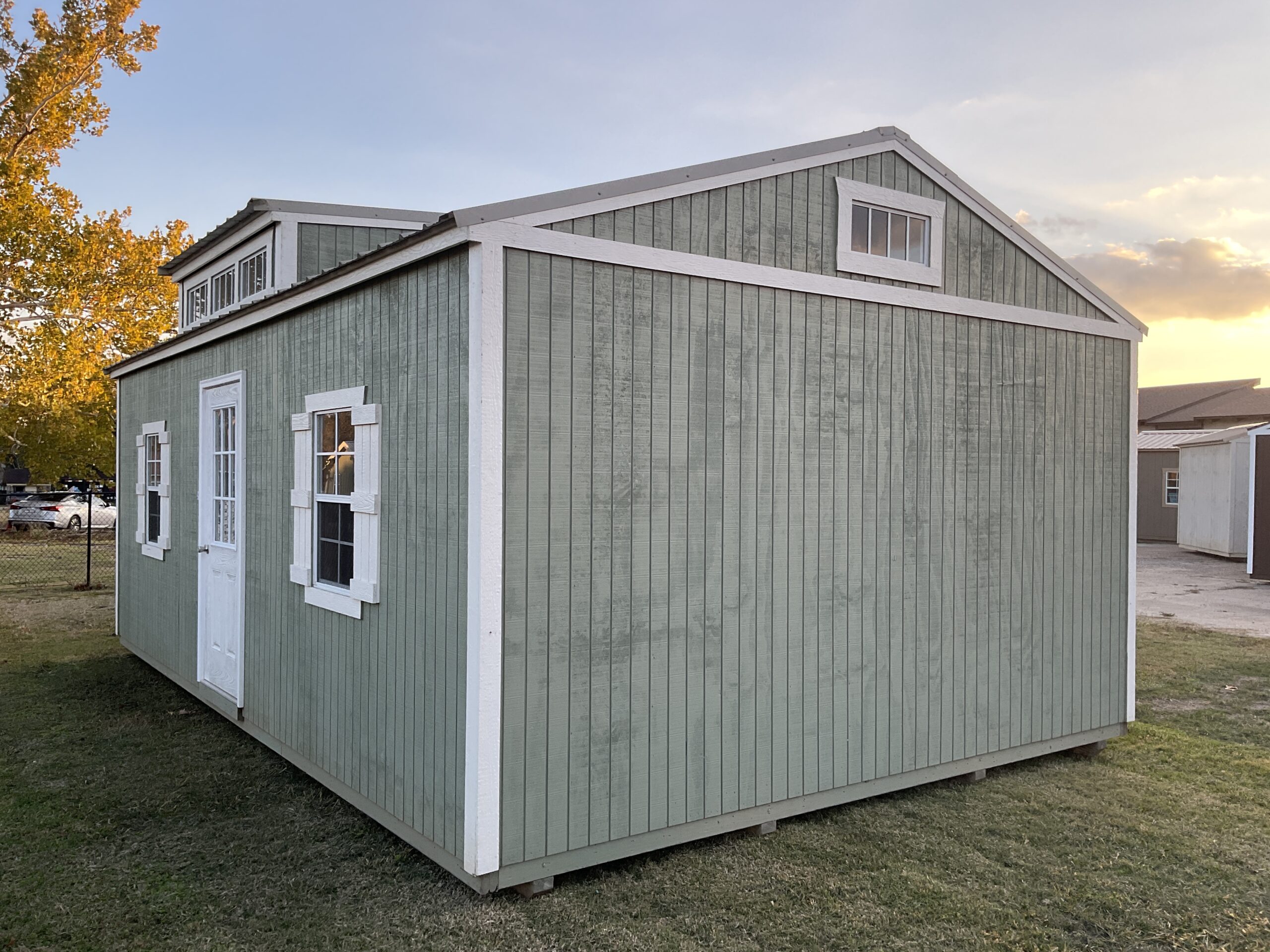 Dormer Shed 16x24