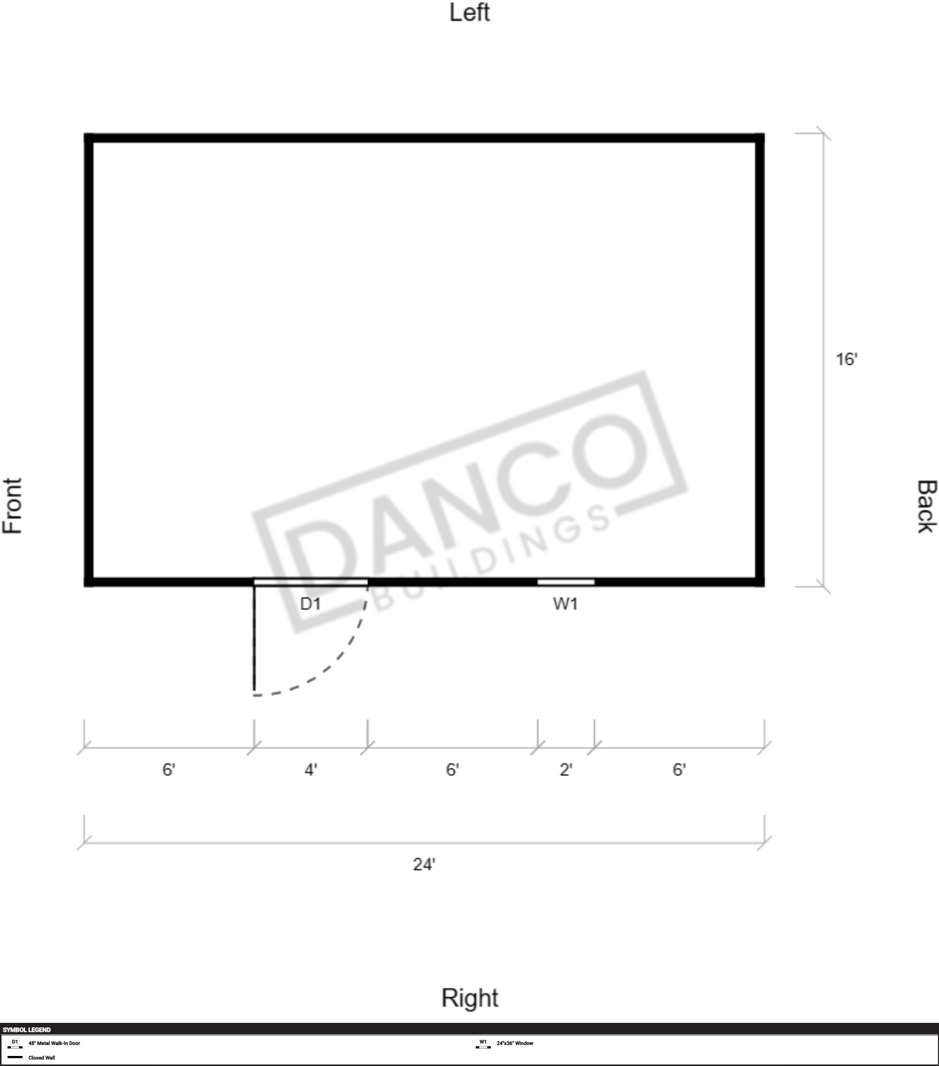 Garden Shed Premium 16x24 - Image 2
