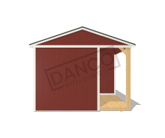 Corner Porch Cabin 12x20 - Image 6