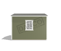Economy Wood Utility 8x12 - Image 4