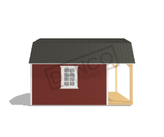 Lofted Barn Cabin 12x16 - Image 4