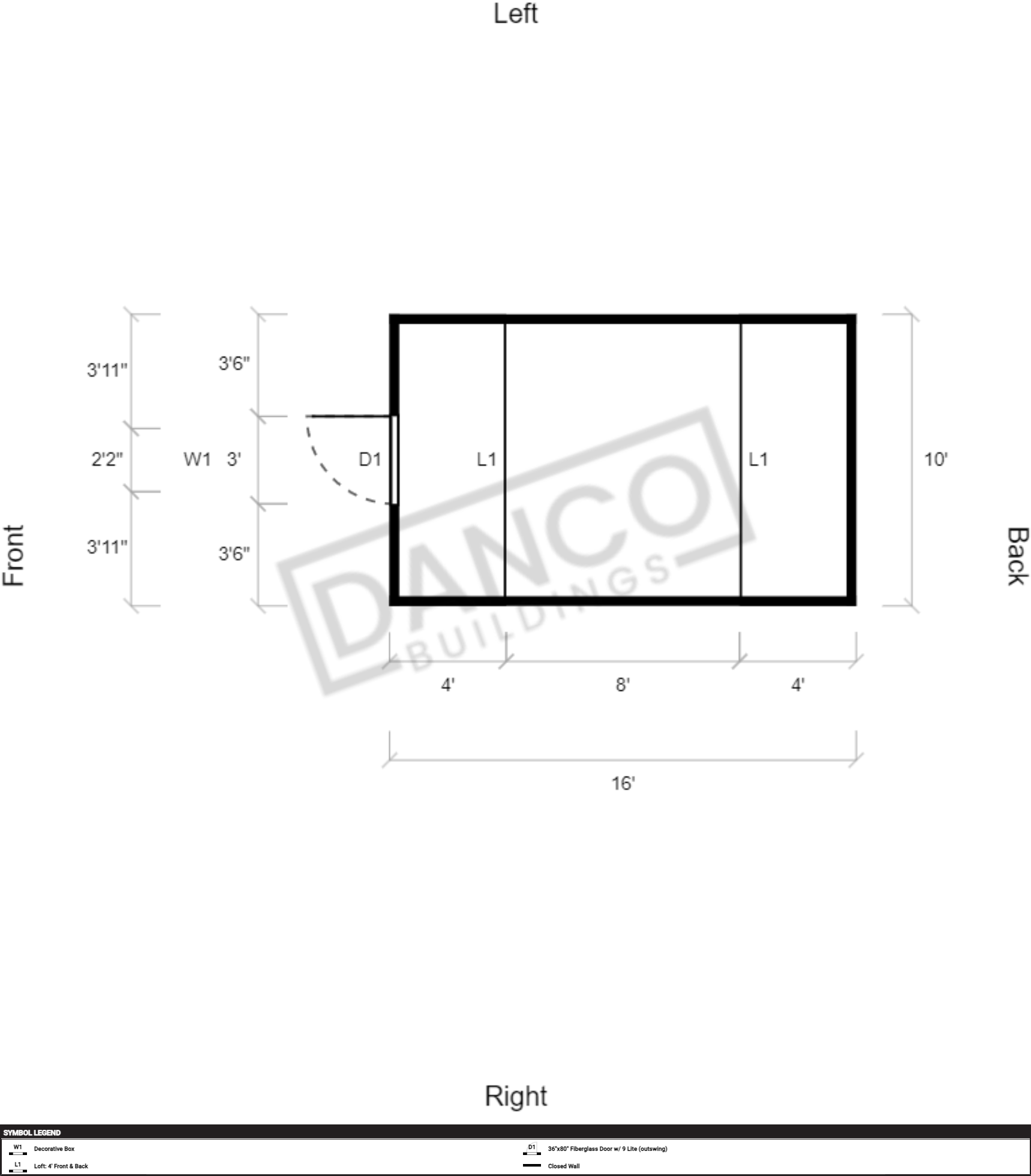 Lofted Barn 10x16 - Image 2