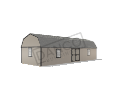 Side Lofted Barn 14x40