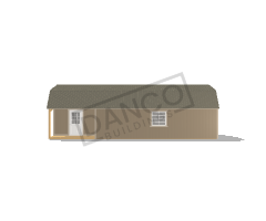 Corner Porch Lofted Barn Cabin 14x36/240299 - Image 3