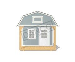 Lofted Barn Cabin 10x16 - Image 6
