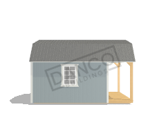 Lofted Barn Cabin 10x16 - Image 4