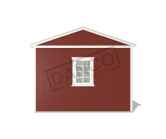 Center Side Porch Cabin 12x28 - Image 6