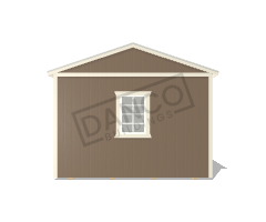 Center Side Porch Cabin 12x28 - Image 6