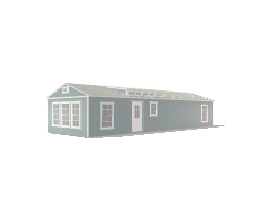 Dormer Shed 16x50